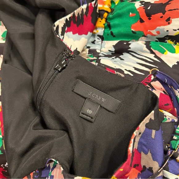 J Crew Colorful Silk Dress - Picture 4 of 13